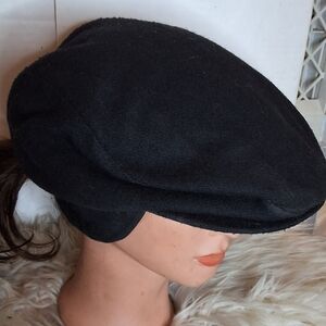 Broner Black earflap Wool Thinsulate Cap XL